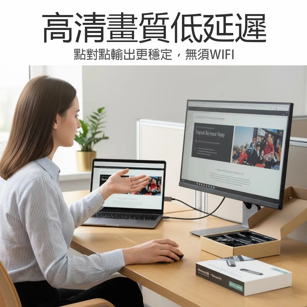 【丹嘜仕配件】無線HDMI 長距HDMI 高清輸出 接收器&發射器 電腦同步螢幕 電視投影儀 點對點無線接收 G69-TX