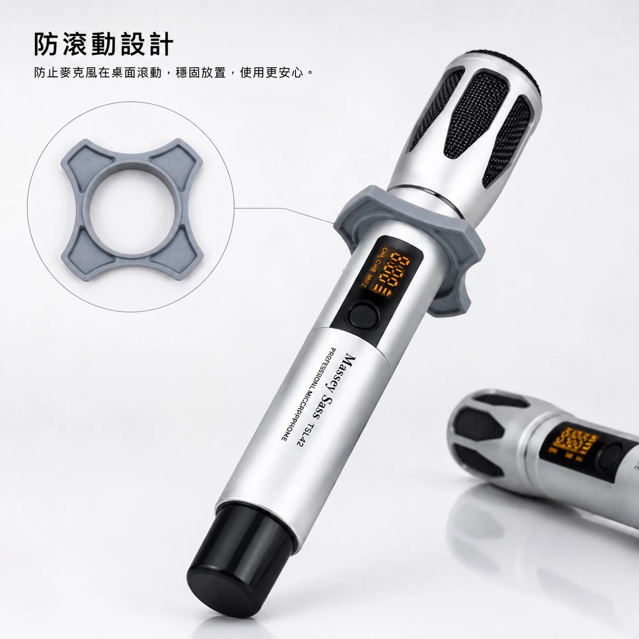 【丹嘜仕配件】梅賽薩斯-TSL42 PRO UHF萬用無線麥克風+ 接收器