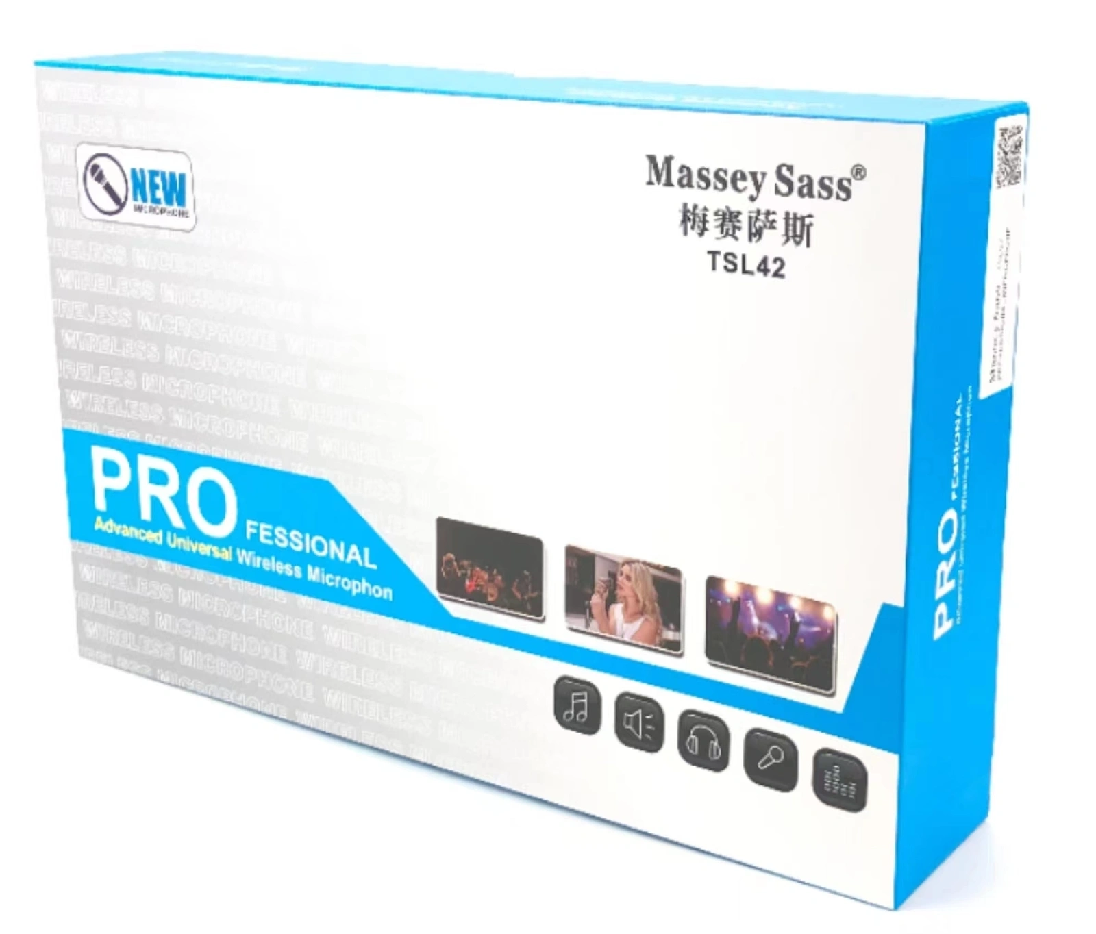 梅賽薩斯 UHF萬用無線麥克風