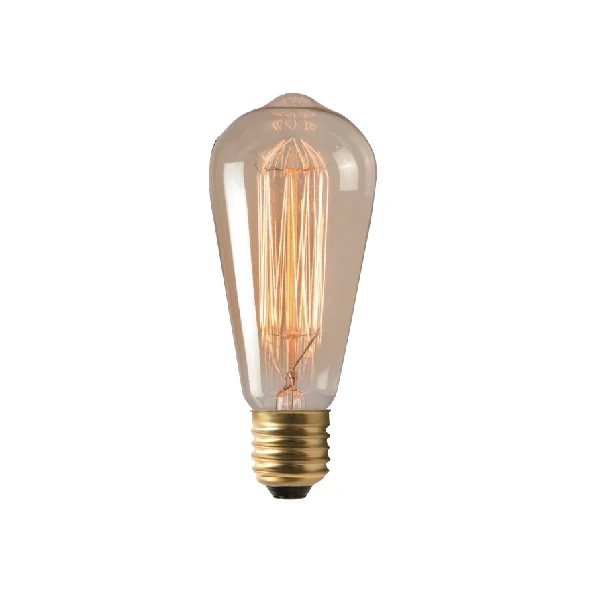 大同60W LED 復古鎢絲燈泡（金鐘型）