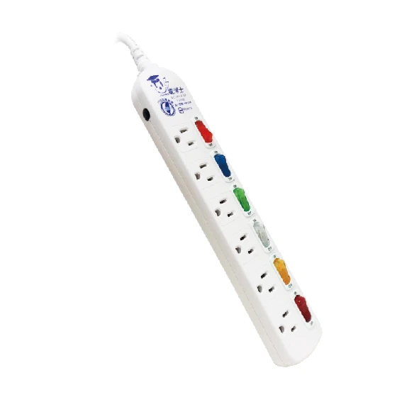 6開6插電腦延長線