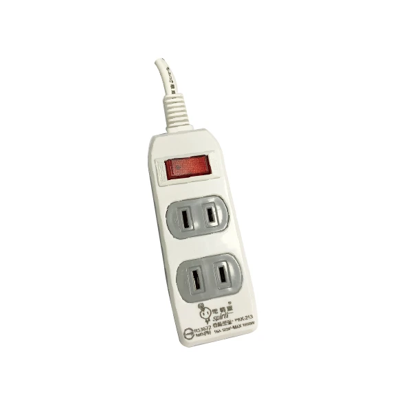 電精靈 1開3插 2蕊2.0電腦延長線系列