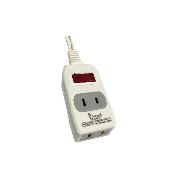 電精靈 1開2插 2蕊2.0電腦延長線系列