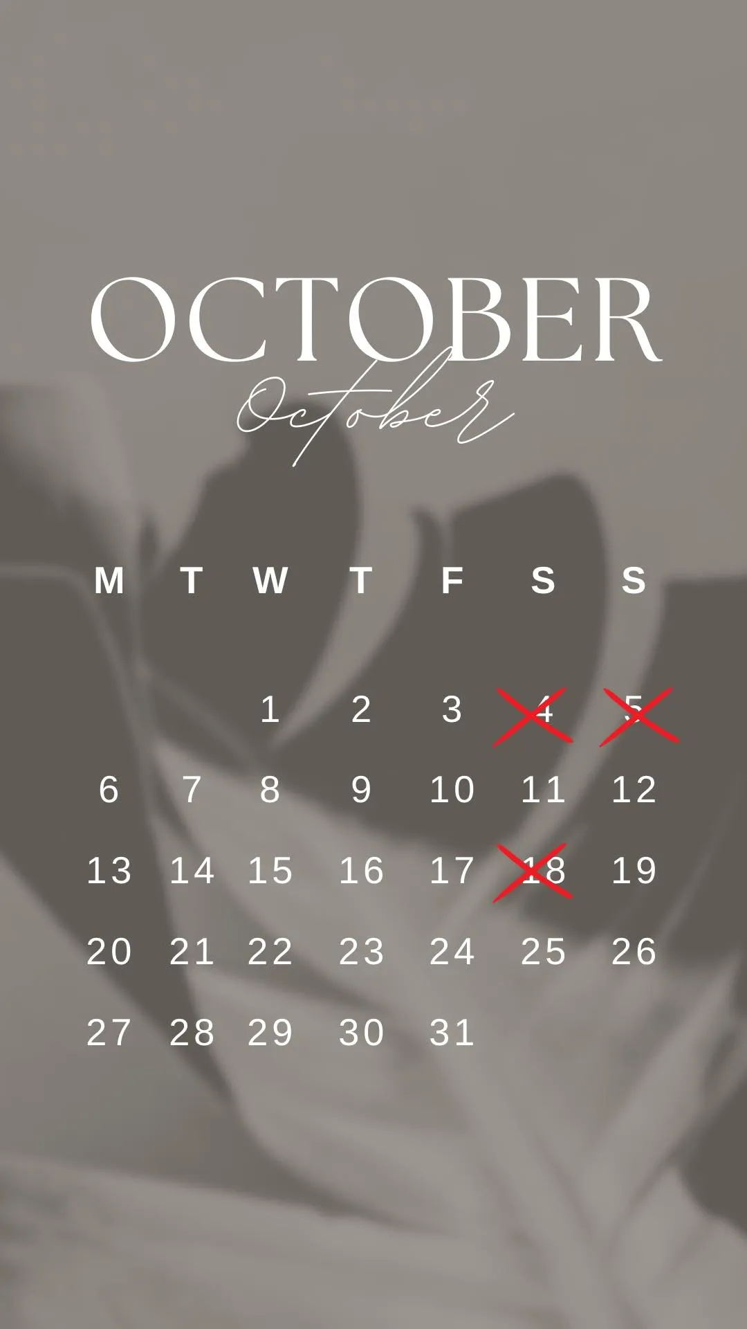 10月公休&營業時間微調
