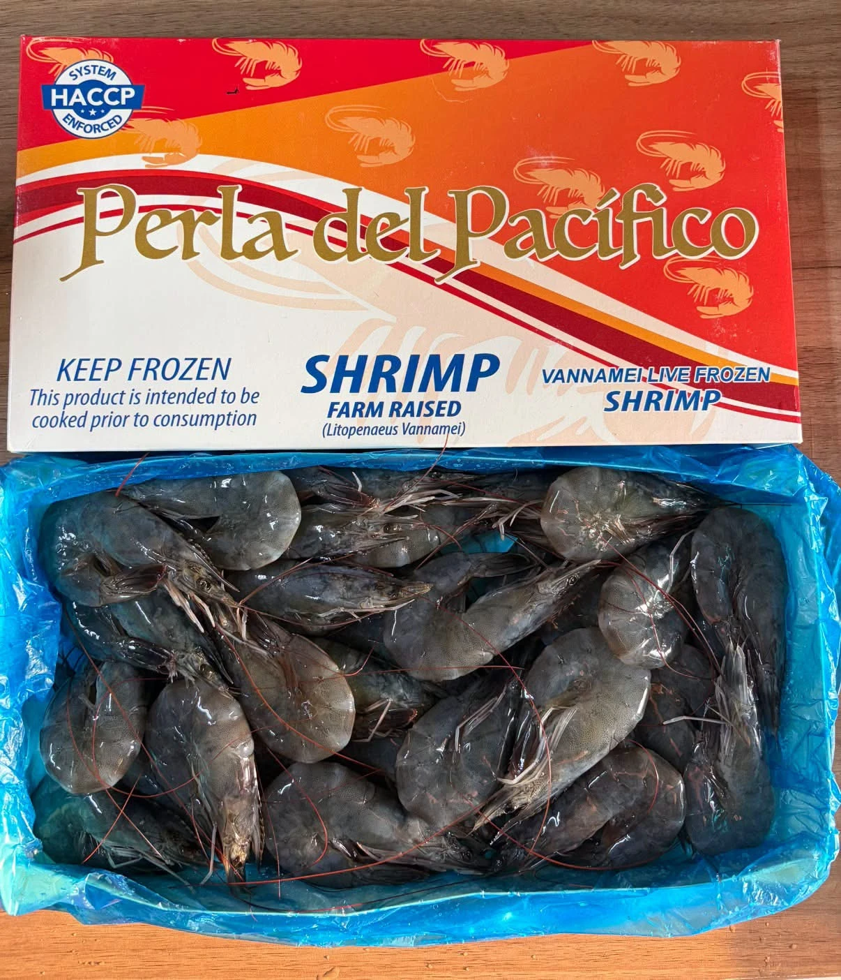 50/60冷凍白蝦