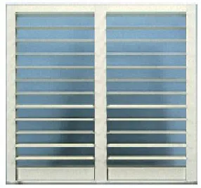 鋁合金百葉窗(改良專利)1