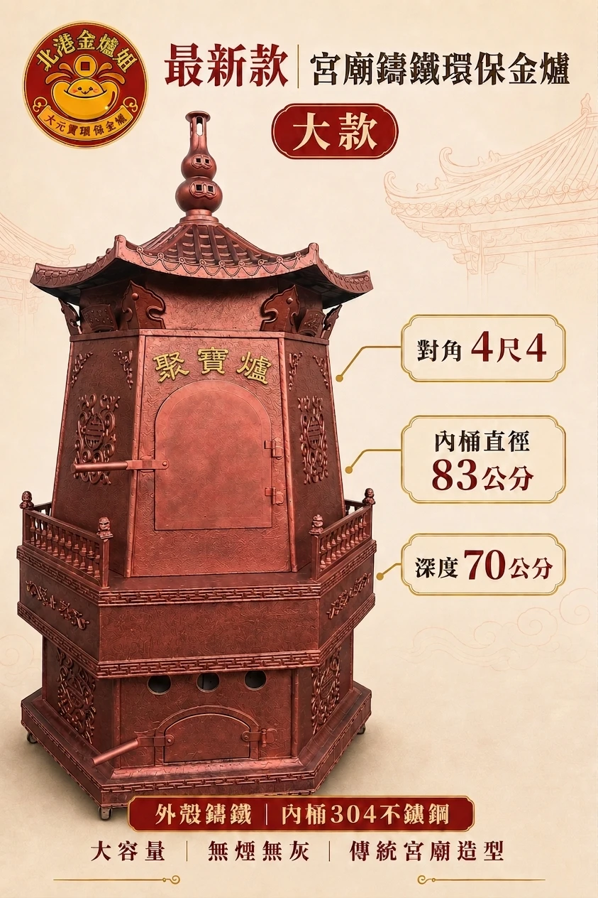 鑄鐵金爐