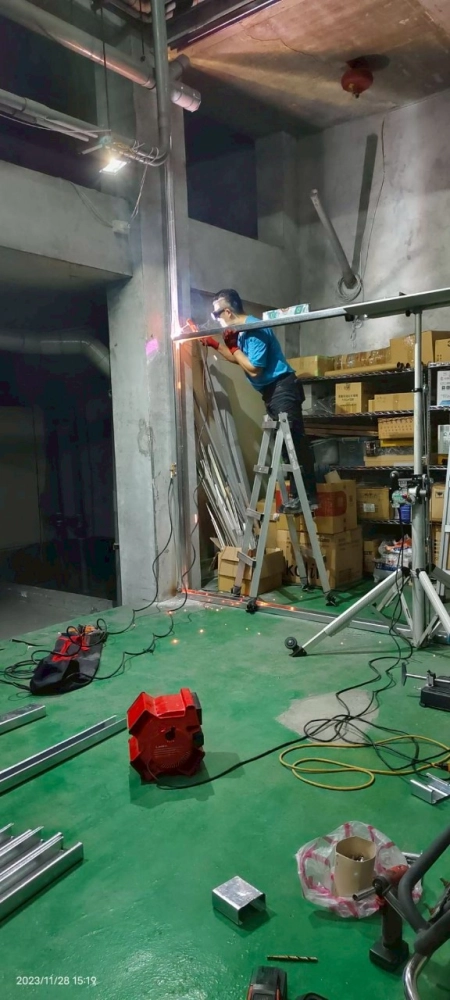 風管工程規劃配置及現場加工施作