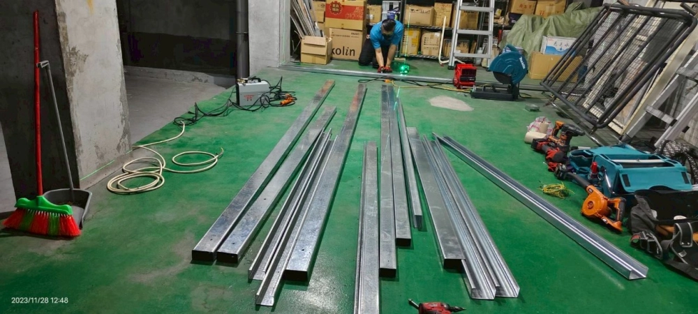 風管工程規劃配置及現場加工施作