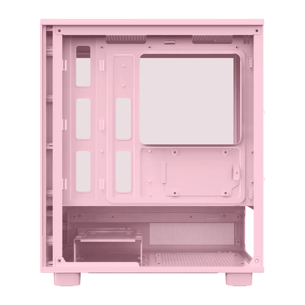 darkFlash大飛 MOTI Mini 鏡之小島 粉色海景房｜電競主機｜