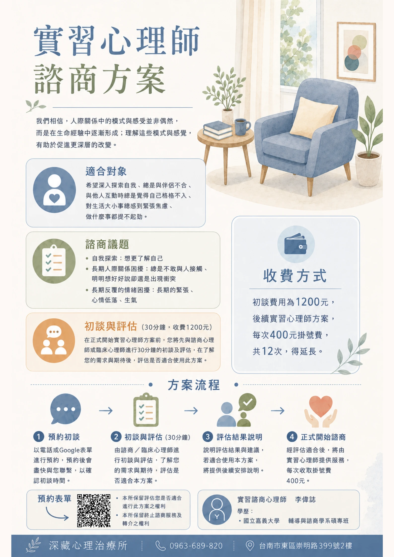 實習心理師方案