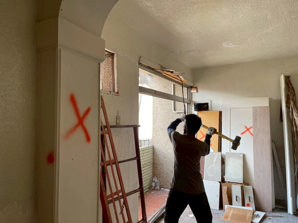 台北｜餐廳拆除