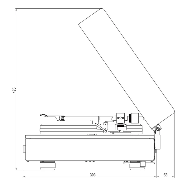 日本 LUXMAN PD-151 MARK II 皮帶傳動類比  LP 黑膠 唱盤