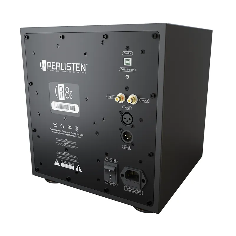 PERLISTEN® R8s 超低音揚聲器 小巧機身，強勁低音。 請來電洽詢