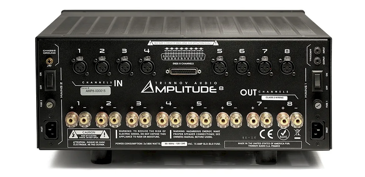 Trinnov Audio Amplitude8  家庭劇院 8聲道後級擴大機 請來電洽詢