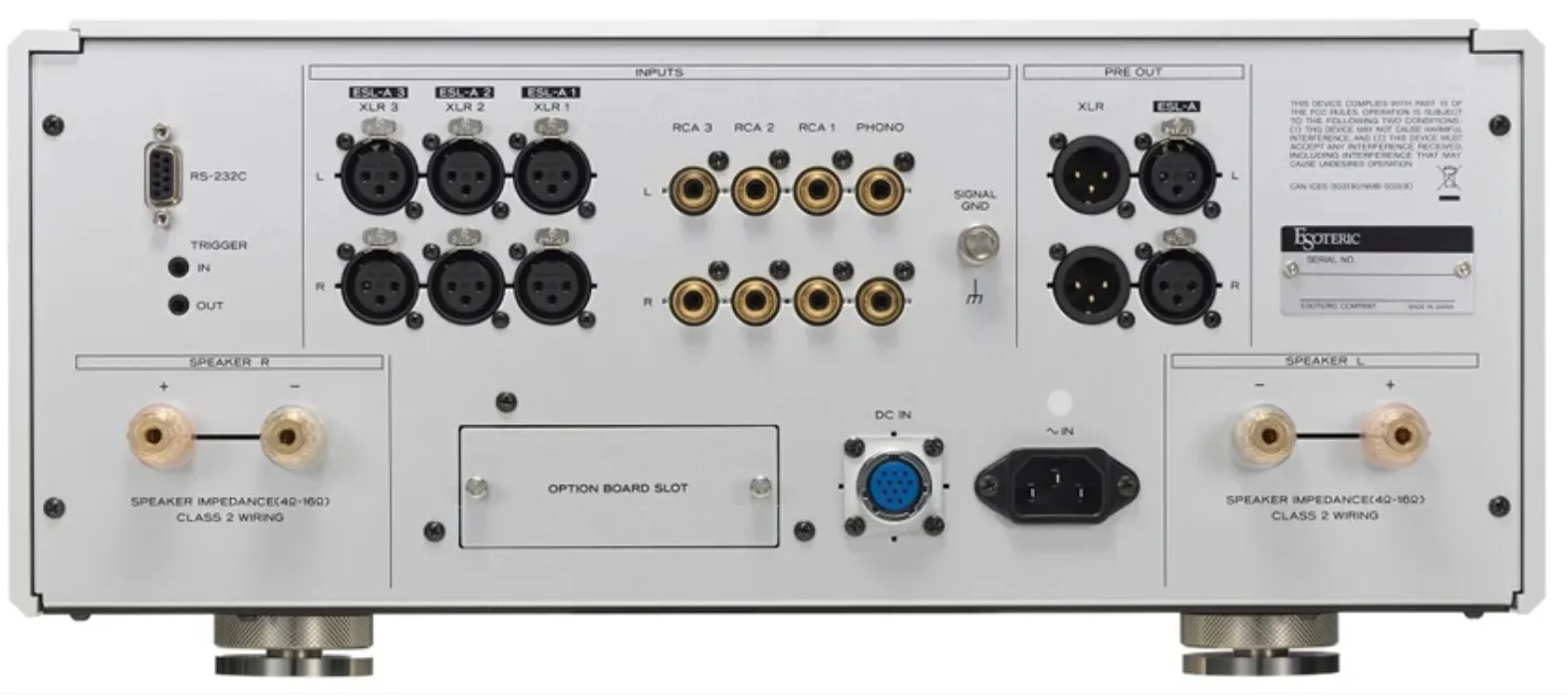 日本ESOTERIC  F-02  綜合擴大機 請來電洽詢