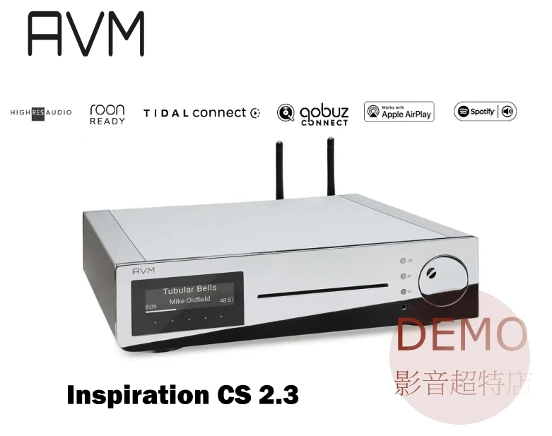 AVM Inspiration CS 2.3 串流.CD.藍牙.迷你音樂系統/ 兩聲道綜合擴大機 請來電詢價