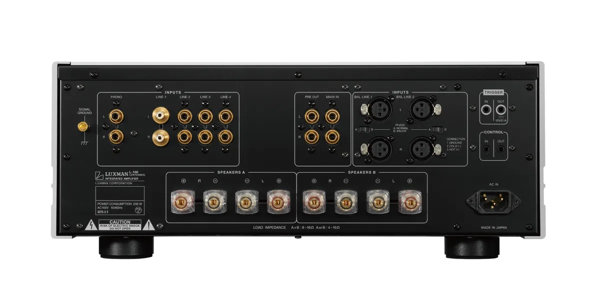 日本 LUXMAN L-100 CENTENNIAL 百年紀念版 立體聲 綜合擴大機