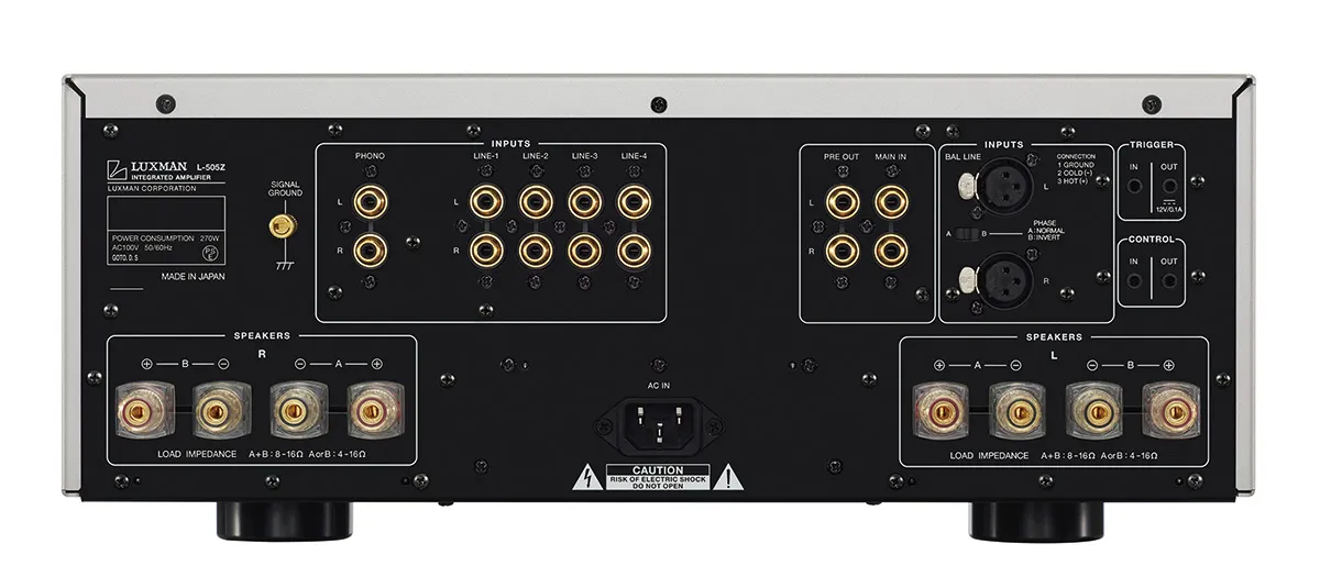 日本 LUXMAN L-505Z 立體聲 綜合擴大機