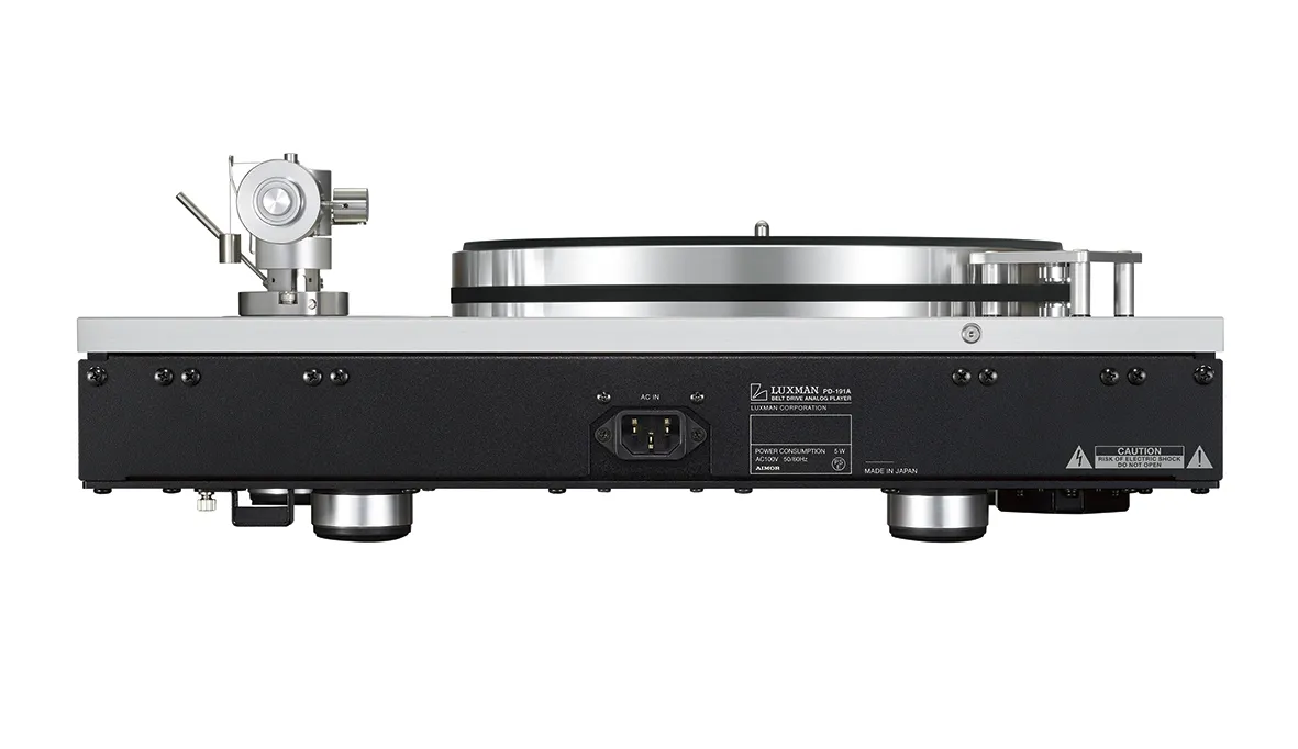 日本 LUXMAN PD-191A 皮帶傳動類比  LP 黑膠 唱盤