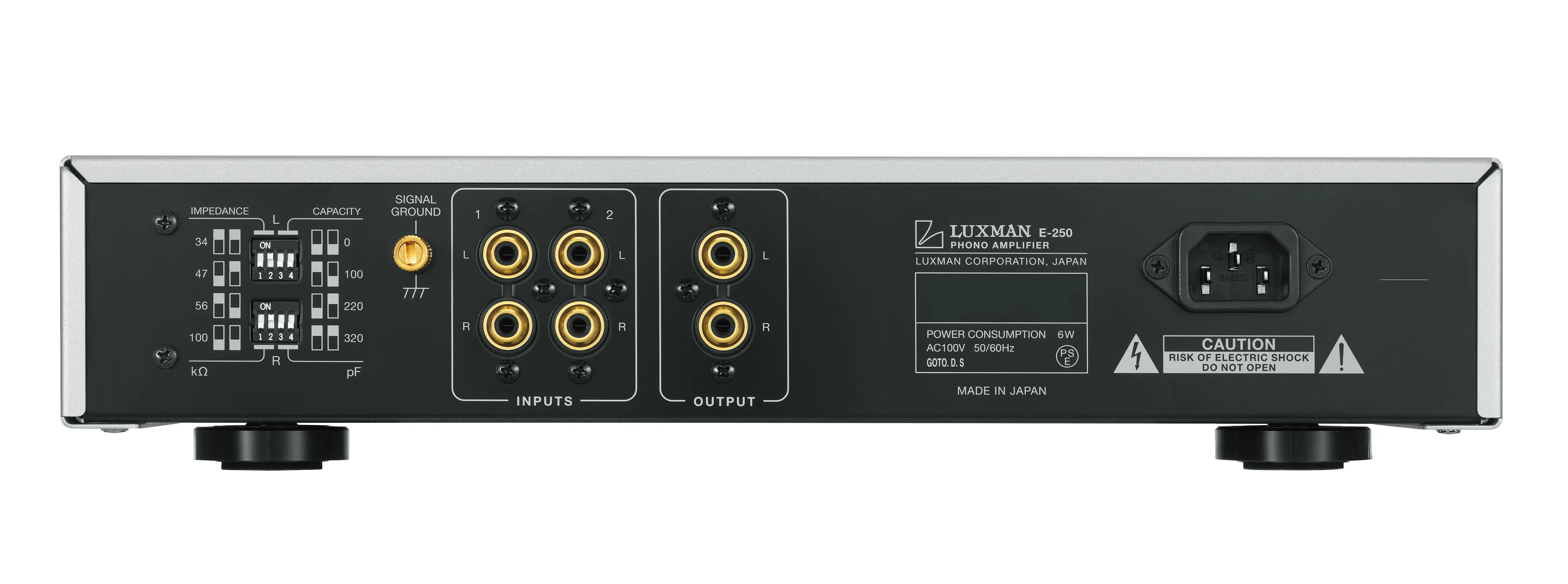 日本 LUXMAN E-250 MM/MC 唱頭放大器 PHONO AMPLIFIER