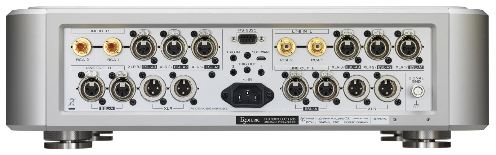 日本ESOTERIC Grandioso C1X solo 立體聲前級擴大機 請來電詢價