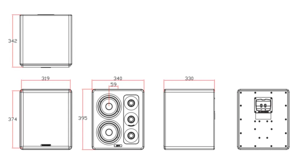丹麥M&K SOUND S-300  書架監聽揚聲器 單支(箱) 請來電洽詢
