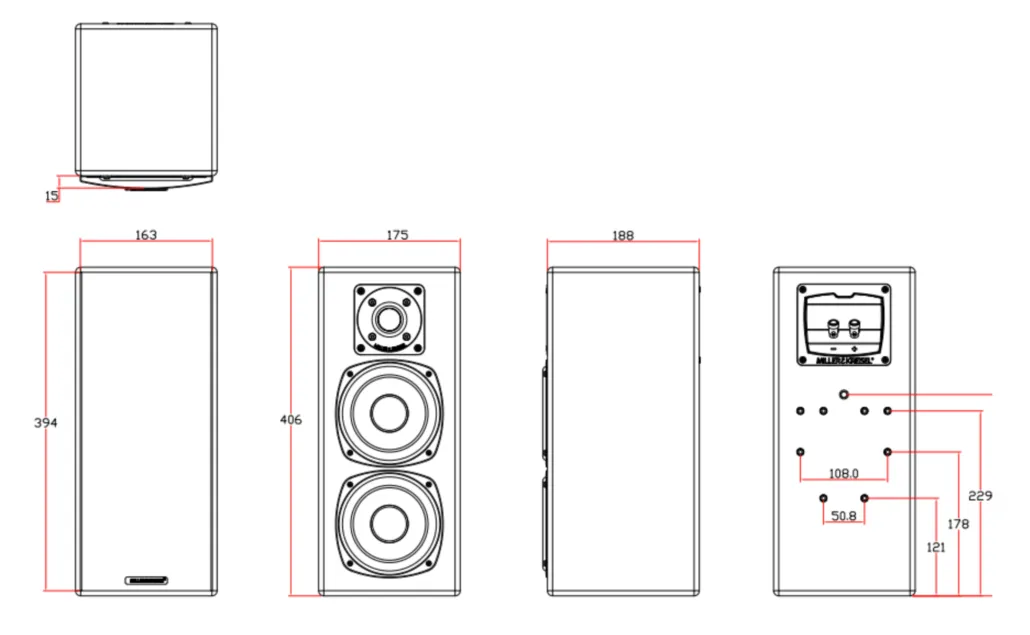 丹麥M&K SOUND LCR-950 書架式喇叭 單支(箱) 請來電洽詢