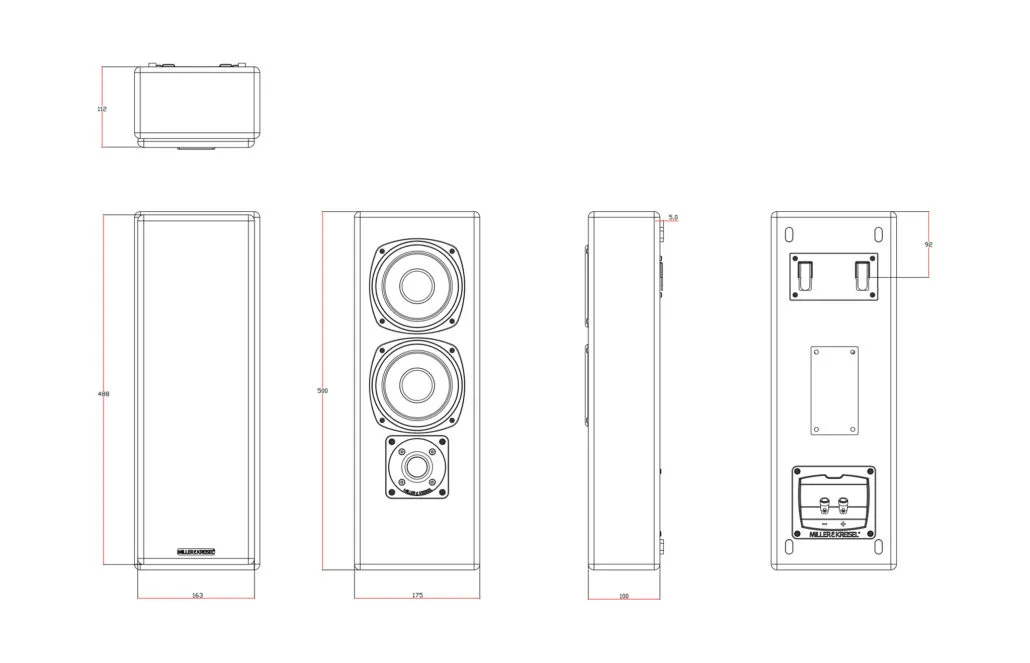 丹麥M&K SOUND MP950  壁掛式喇叭 單支(箱) 請來電洽詢