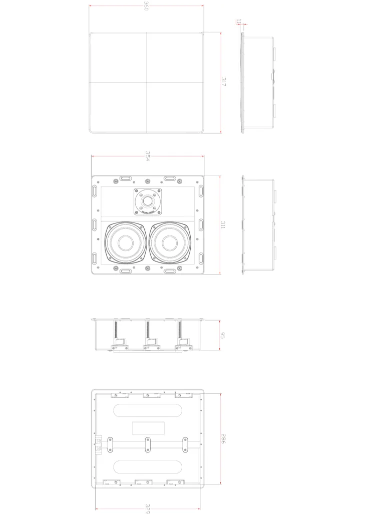 丹麥M&K SOUND IW150A  崁入式喇叭 單支(箱) 請來電洽詢