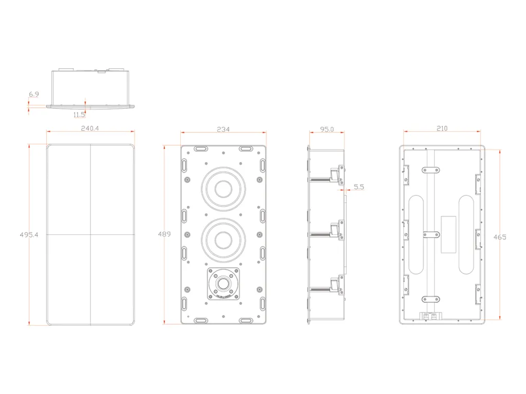丹麥M&K SOUND IW950  崁入式喇叭 單支(箱) 請來電洽詢