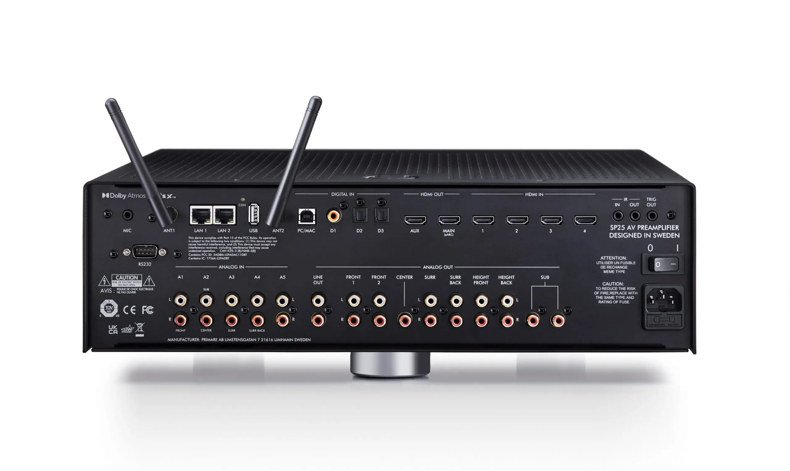 瑞典PRIMARE SP25 Prisma  11.2聲道 高解析環繞AV前級擴大機   請來電洽詢