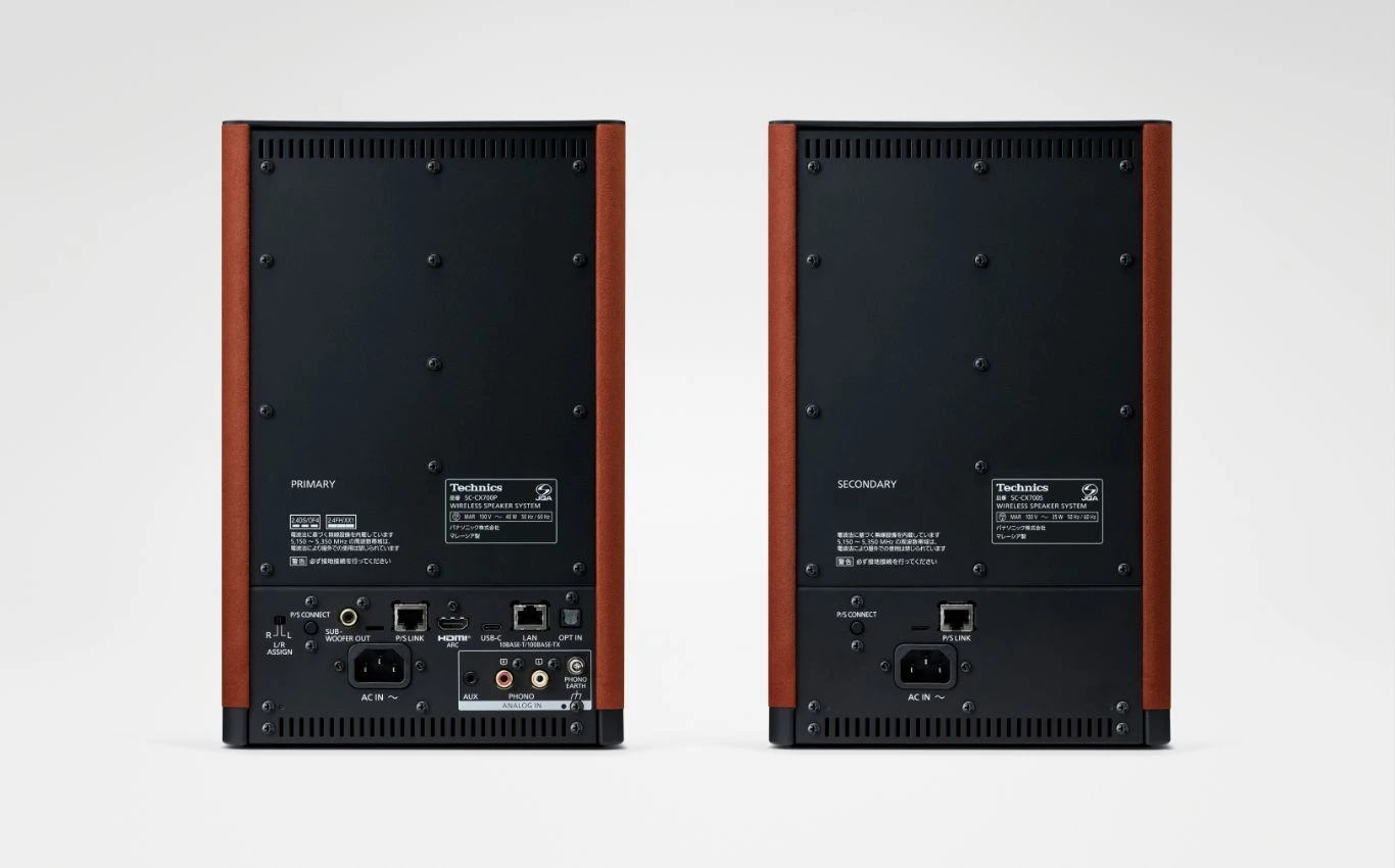 日本Technics SC-CX700 主動式無線網路無損串流書架喇叭系統  請來電詢價