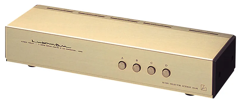日本 LUXMAN AS-44 高級RCA訊號 切換器 選擇器