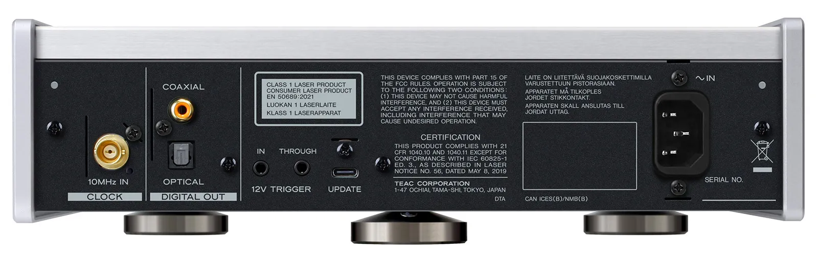 日本TEAC PD-507T CD轉盤  支援外接校正時鐘