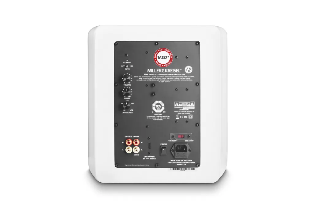 丹麥M&K SOUND V10+ 超低音喇叭 單支(箱) 請來電洽詢