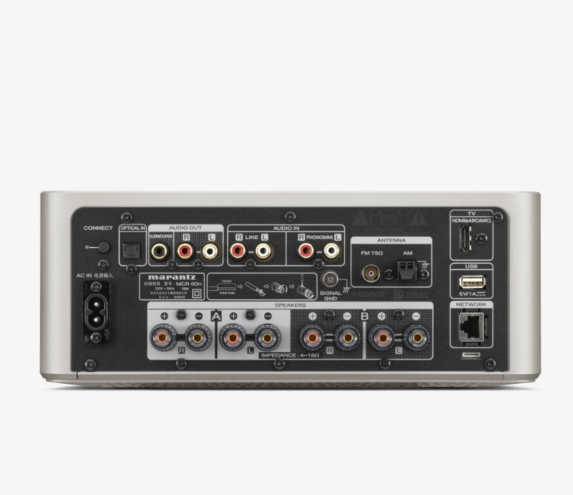 marantz MCR 60n 串流.CD.藍牙.迷你音樂系統/ 兩聲道綜合擴大機 請來電詢價