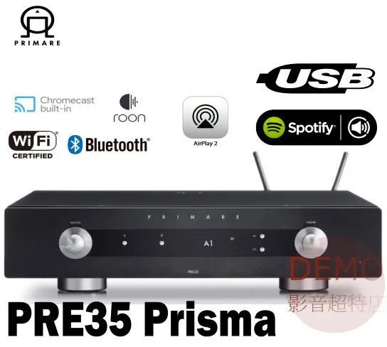 瑞典PRIMARE PRE35 Prisma 串流播放 立體聲前級擴大機 請來電洽詢