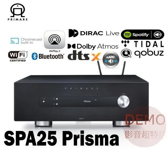 瑞典PRIMARE SPA25 Prisma 11.2聲道 高解析環繞AV擴大機  請來電洽詢