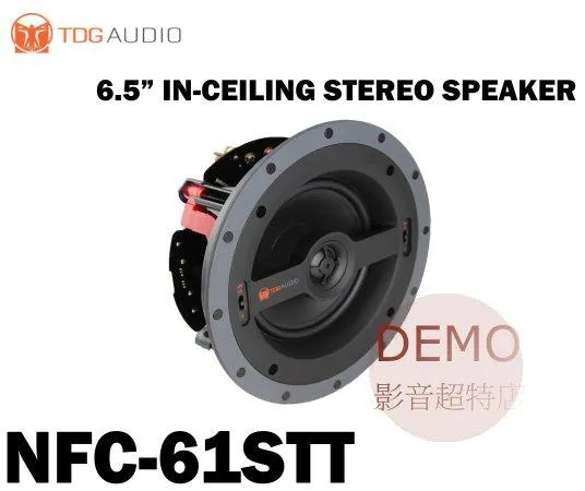 美國TDG Audio NFC-61STT 立體聲嵌入式喇叭 單支(箱) 請來電洽詢