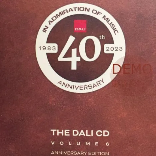 丹麥 DALI THE DALI CD VOL.6 40週年紀念版 雙CD（(全球限量)） 請來電洽詢