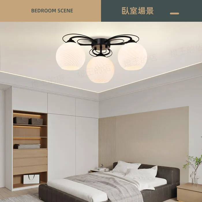 柏拉圖 北歐風 半吸頂燈3+1燈/5+1燈 客廳燈 房間燈 餐廳燈 3+1燈C59-38/3+1  5+1燈C59-38/5+1