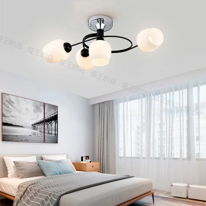 柏拉圖 設計師新款 半吸頂燈3+1燈 客廳燈 餐廳燈 房間燈 2151/3+1