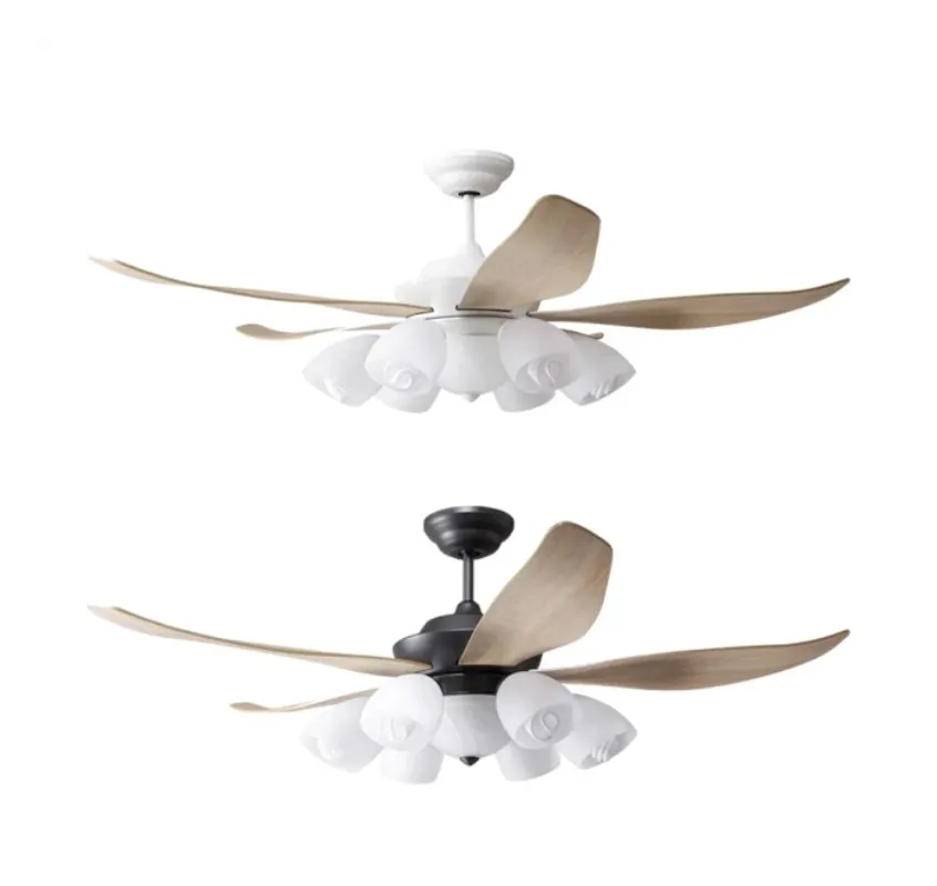 將財台灣製 52吋/60吋DC吊扇+燈具附遙控器 DC85-832 牙白/DC85-831黑古銀