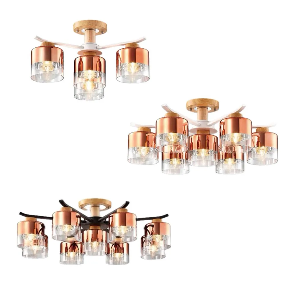 柏拉圖 半吸頂3+1燈 / 6+1燈 / 8+1燈 客廳燈 房間燈 餐廳燈 C59-30/3+1 C59-30/6+1 C59-30/8+1