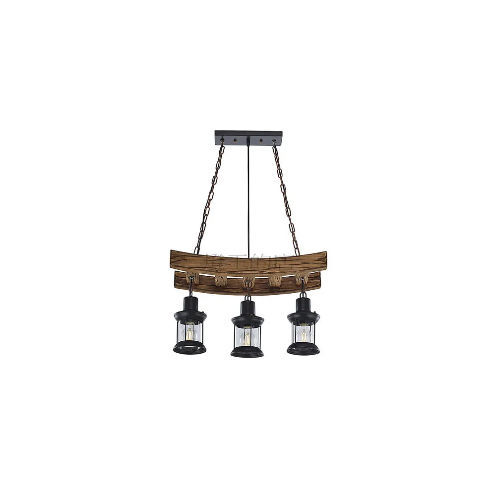 柏拉圖 設計師嚴選 原木吊燈3燈 餐吊燈 吧檯燈 MD103/3