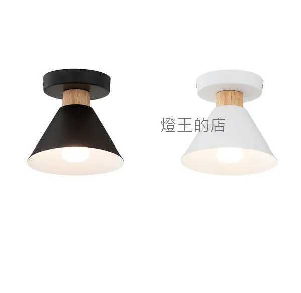 柏拉圖 工業風 玄關燈 陽台燈 吸頂燈1燈 黑色C59-55B 白色C59-55W