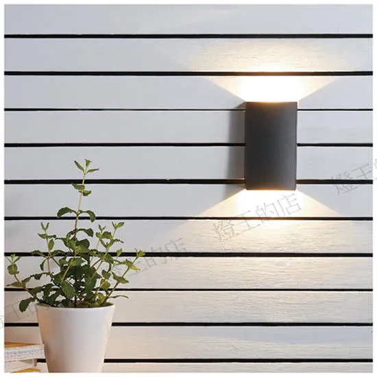  舞光 LED 6W 泰勒絲戶外壁燈 防水驅動器 上下投光適用外牆 門廊 庭院燈 ☆ OD-2298