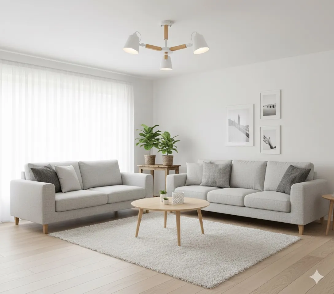 柏拉圖 半吸頂燈 3燈 / 6燈 客廳燈 房間燈 餐廳燈 3燈 X2117-3 6燈X2117-6