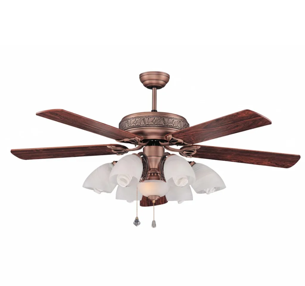 領航者 台灣製吊扇 60吋吊扇+吊扇燈6+1燈 AS-32039+AS-32040